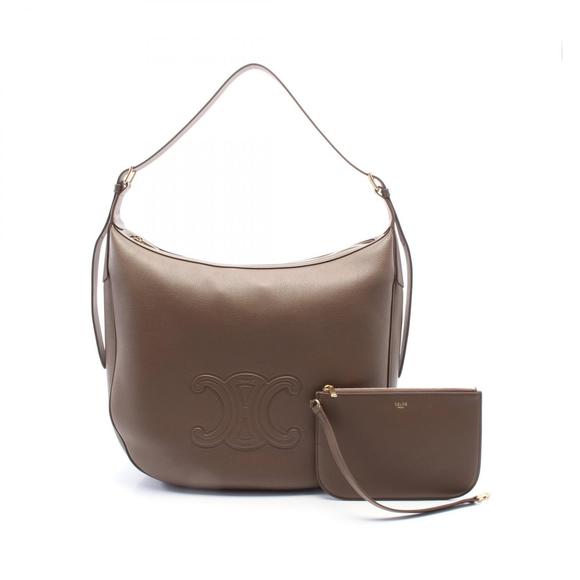 Celine Eloise Shoulder Bag Brown Leather - Picture 1 of 4